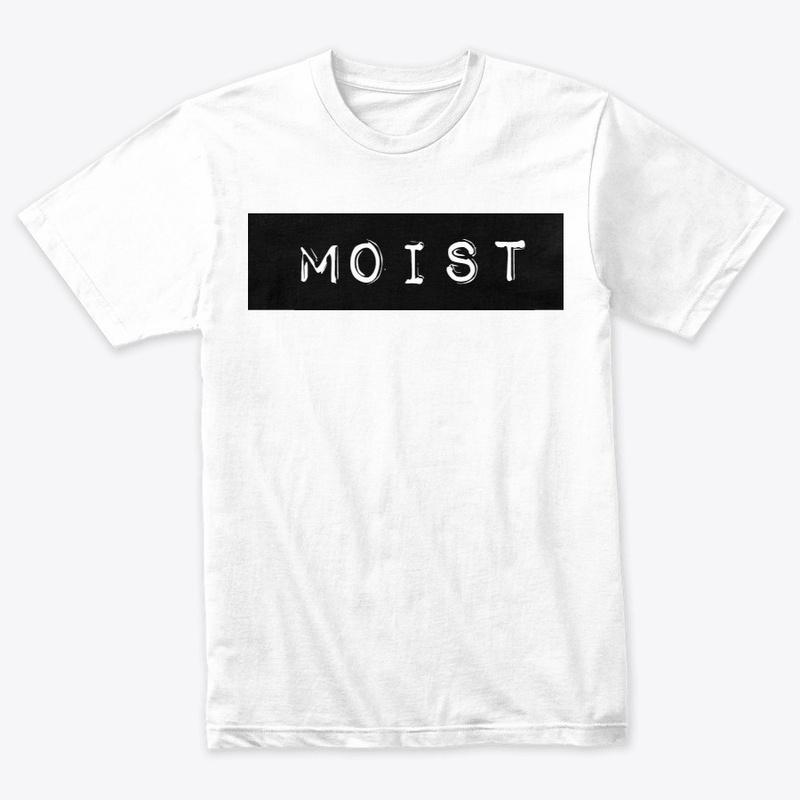 moist label