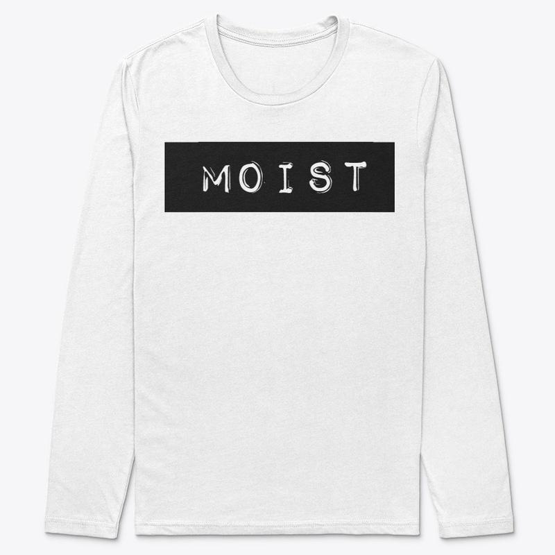 moist label